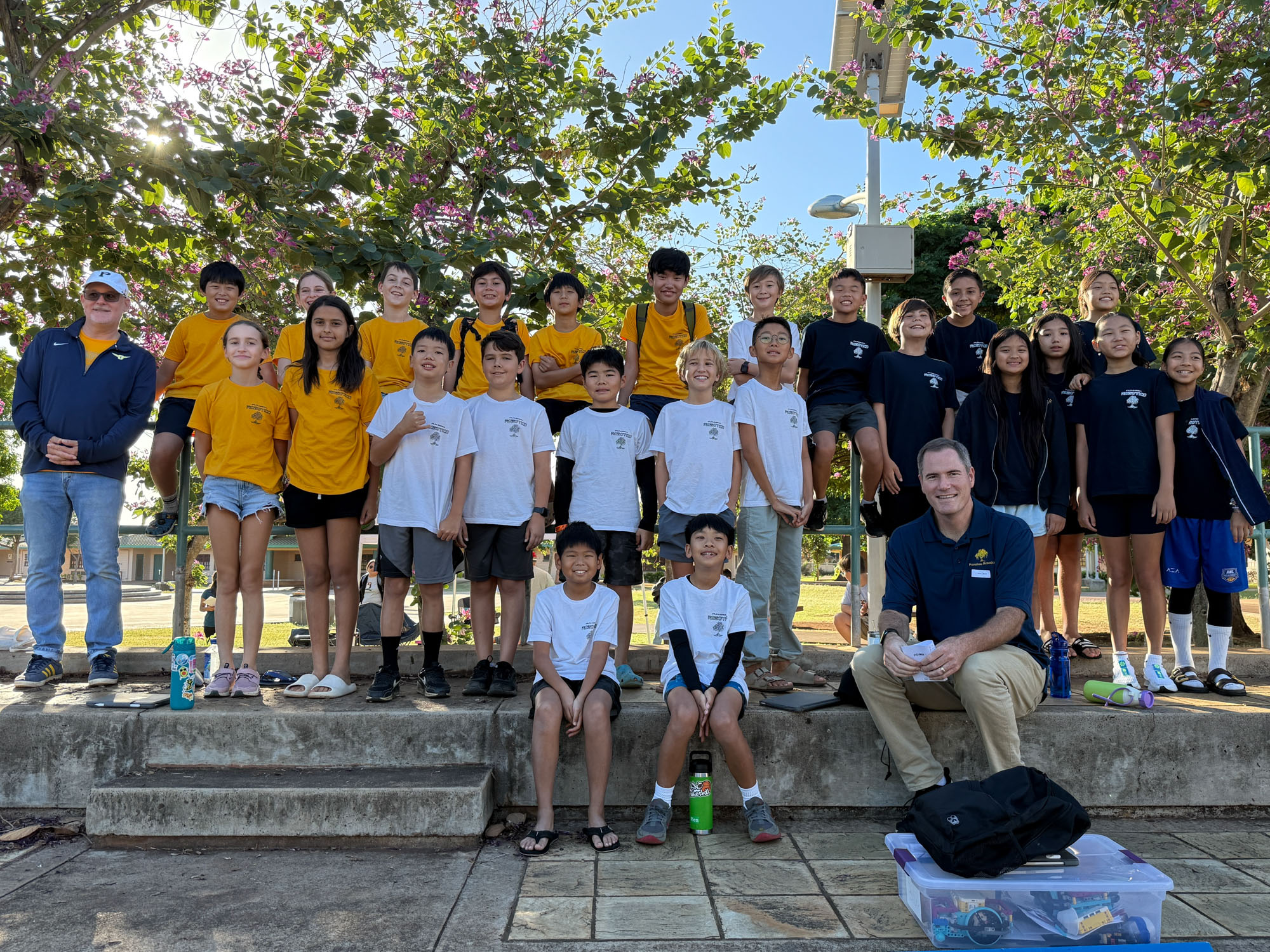 Punahou's First LEGO League Robotics Team Competes Statewide in