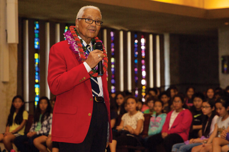 Tuskegee Airman Inspires Students