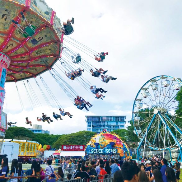 As usual, rides were a popular draw at this year’s Carnival.