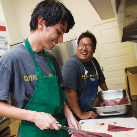 Chef Mark Noguchi ’93 Makes Culinary Connections