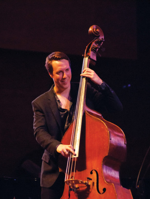 Conley performing at the 2015 Chicago Jazz Festival.