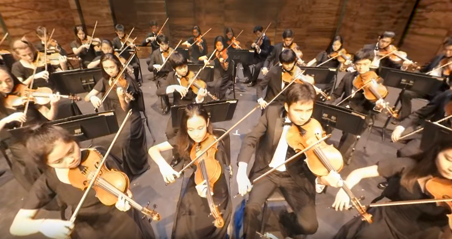 Symphony Strings in 360 Punahou School