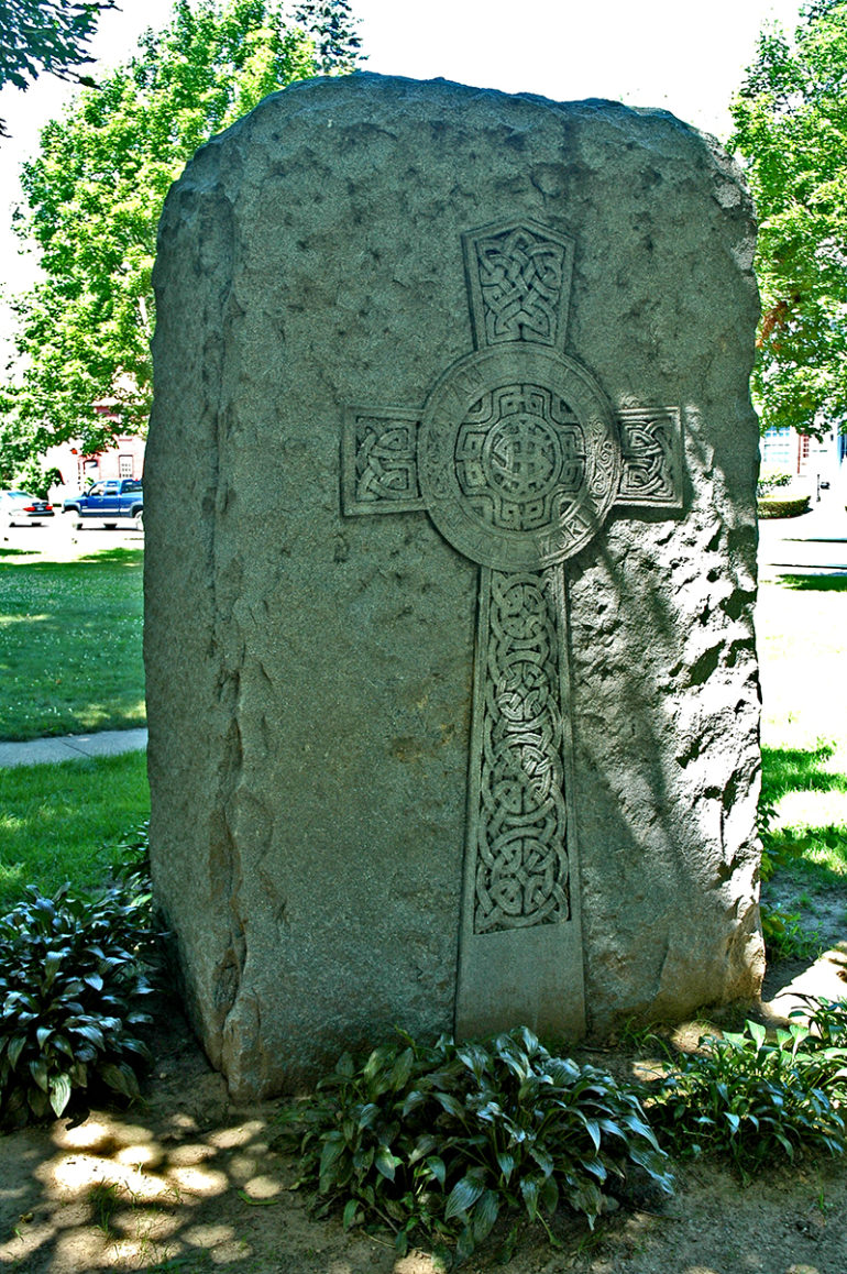 ABCFM Monument at Bradford Mass