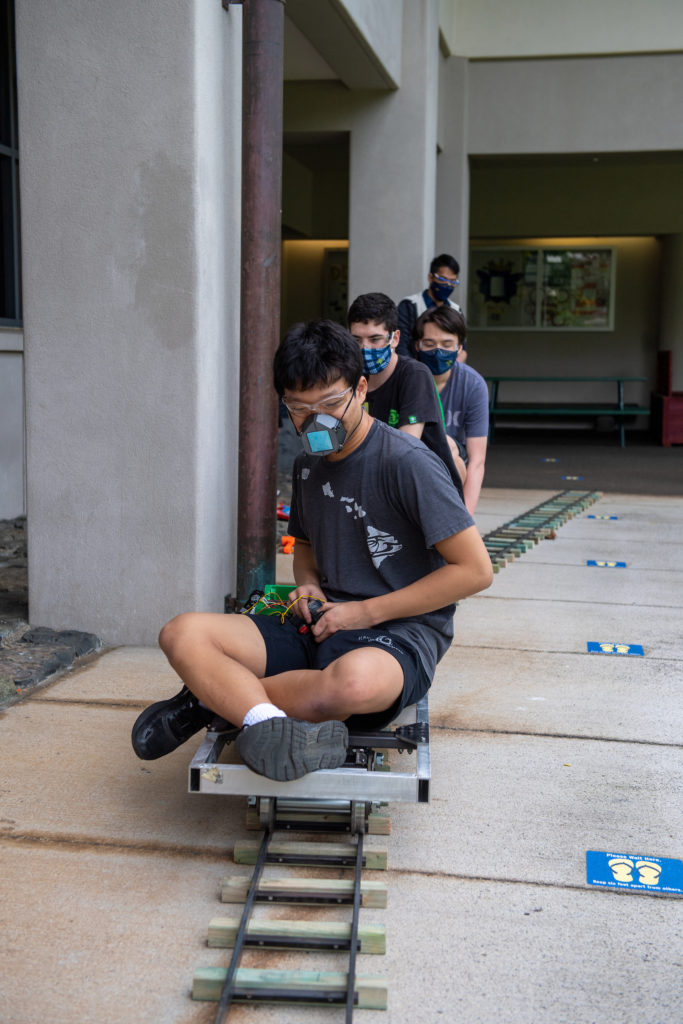 Academy Students Build Electric Train Punahou School