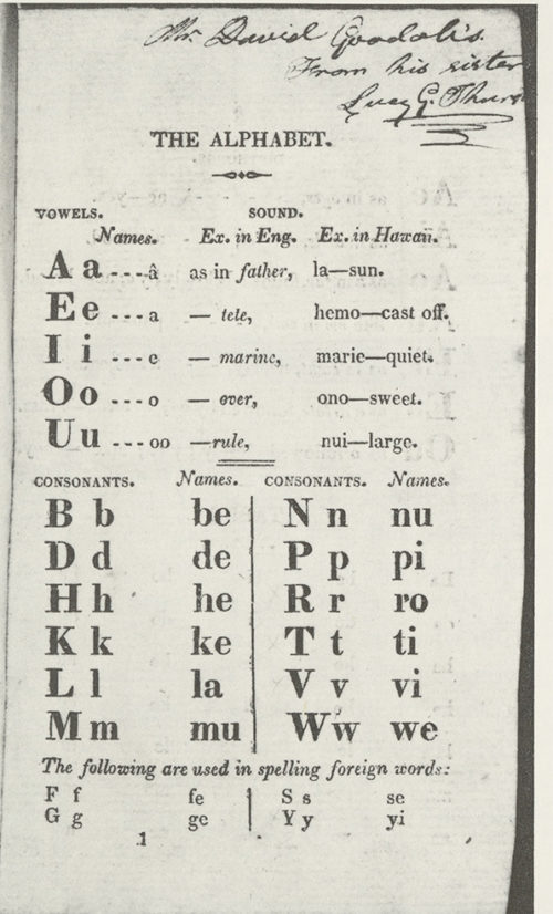 January 7, 1822 – The Printing Press - Punahou School