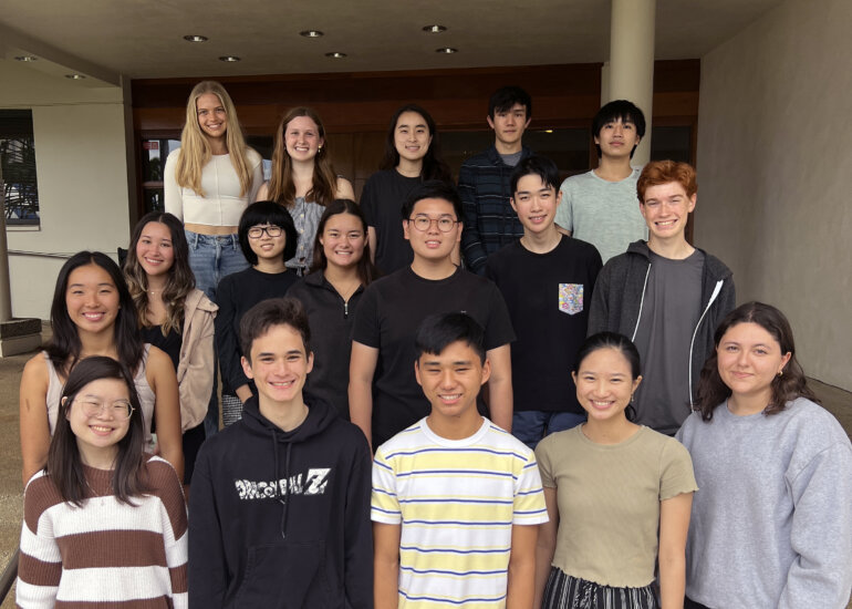 Congratulations, Presidential Scholars Candidates 2023 - Punahou School