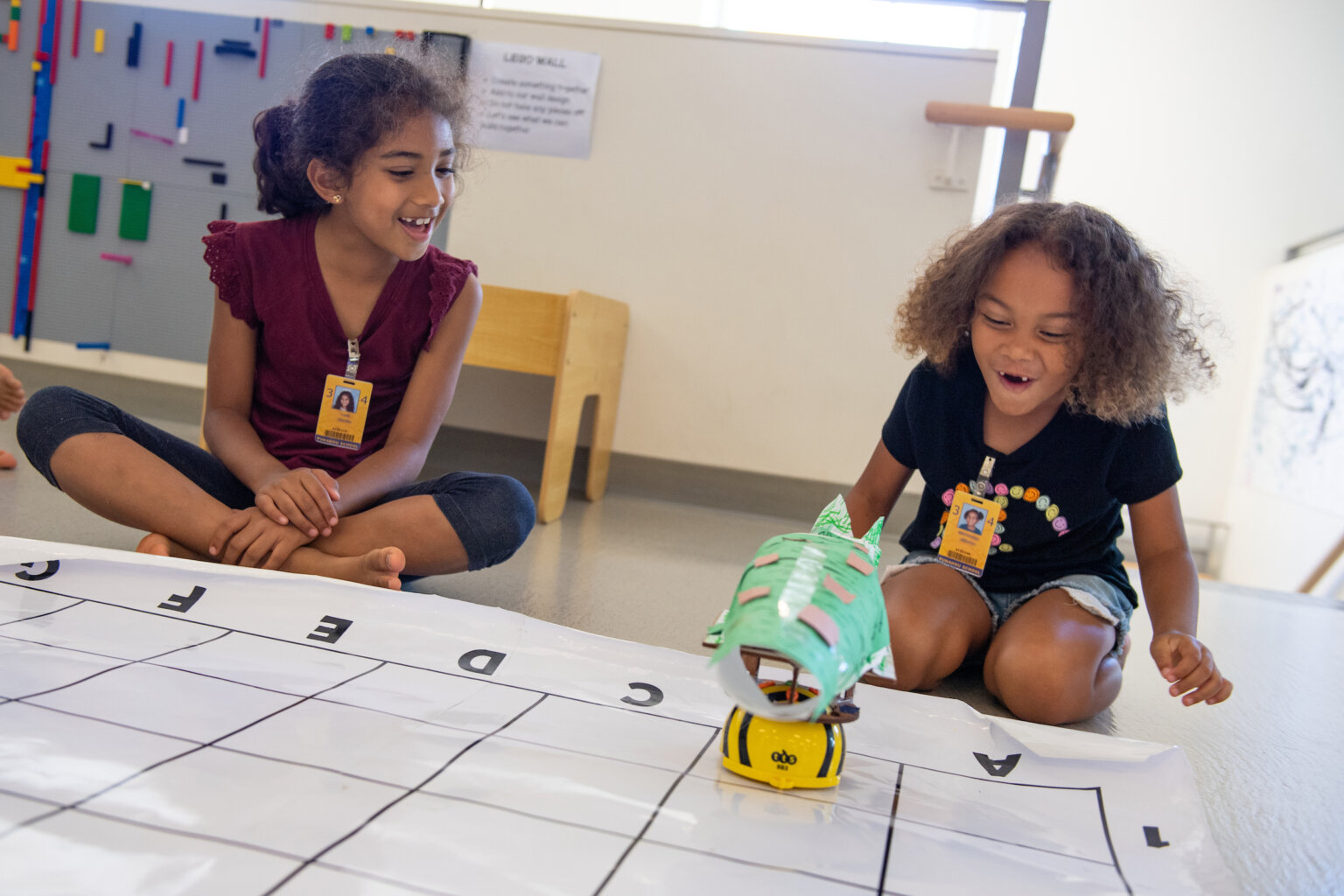 Coding Bee-Bot Critters in First Grade - Punahou School