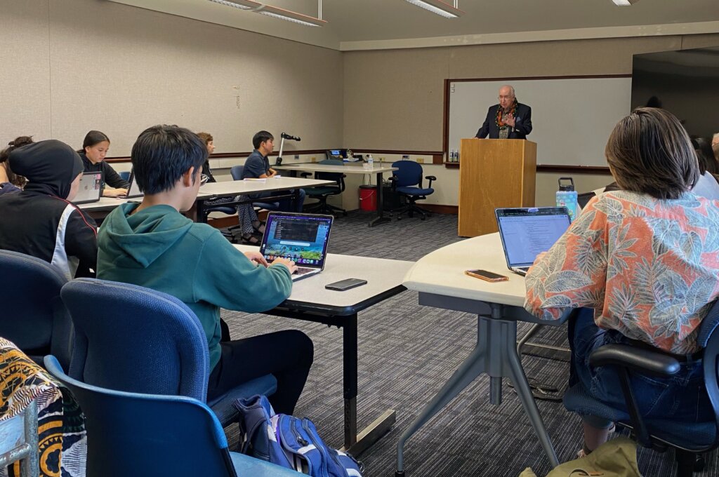 Former New Zealand Politician Visits Punahou - Punahou School