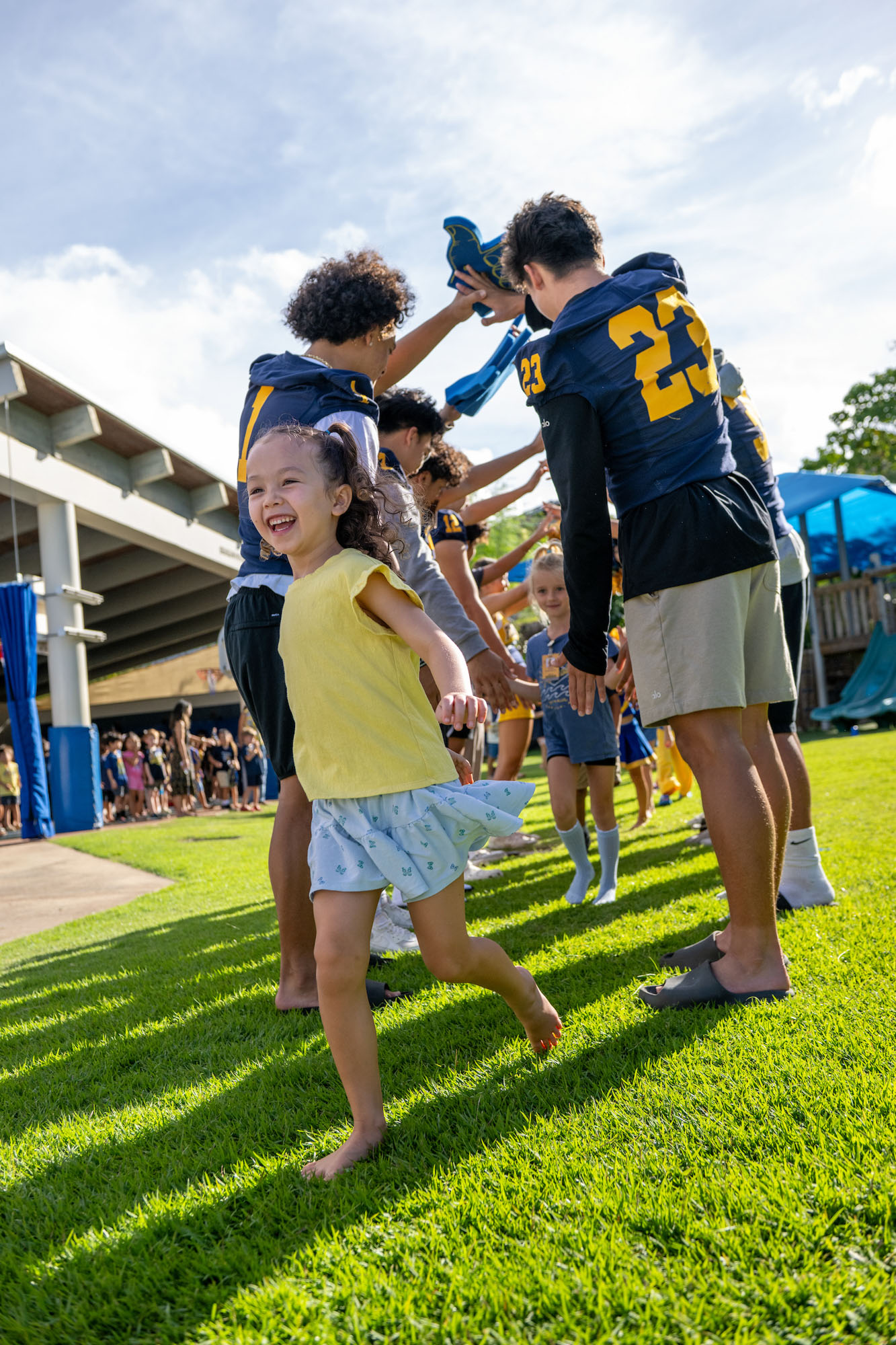K – 1 Students Shine at Pep Rally - Punahou School