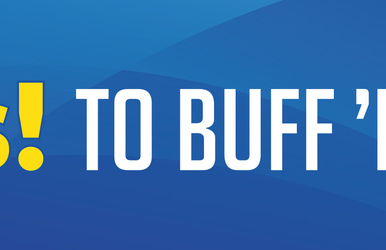 Yes to Buff ’n Blue